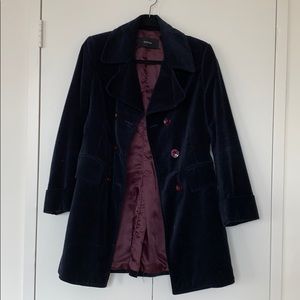 Velvet Blazer Coat